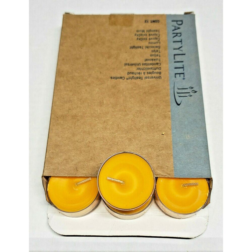 Partylite Tealight 12 Candles NOS " Mangotini " P1F/V04290